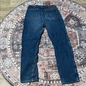 Cabela's Dark Blue INSULATED Jeans 34x36